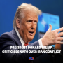 President Donald TrumpCriticises NATO Over Iran Conflict